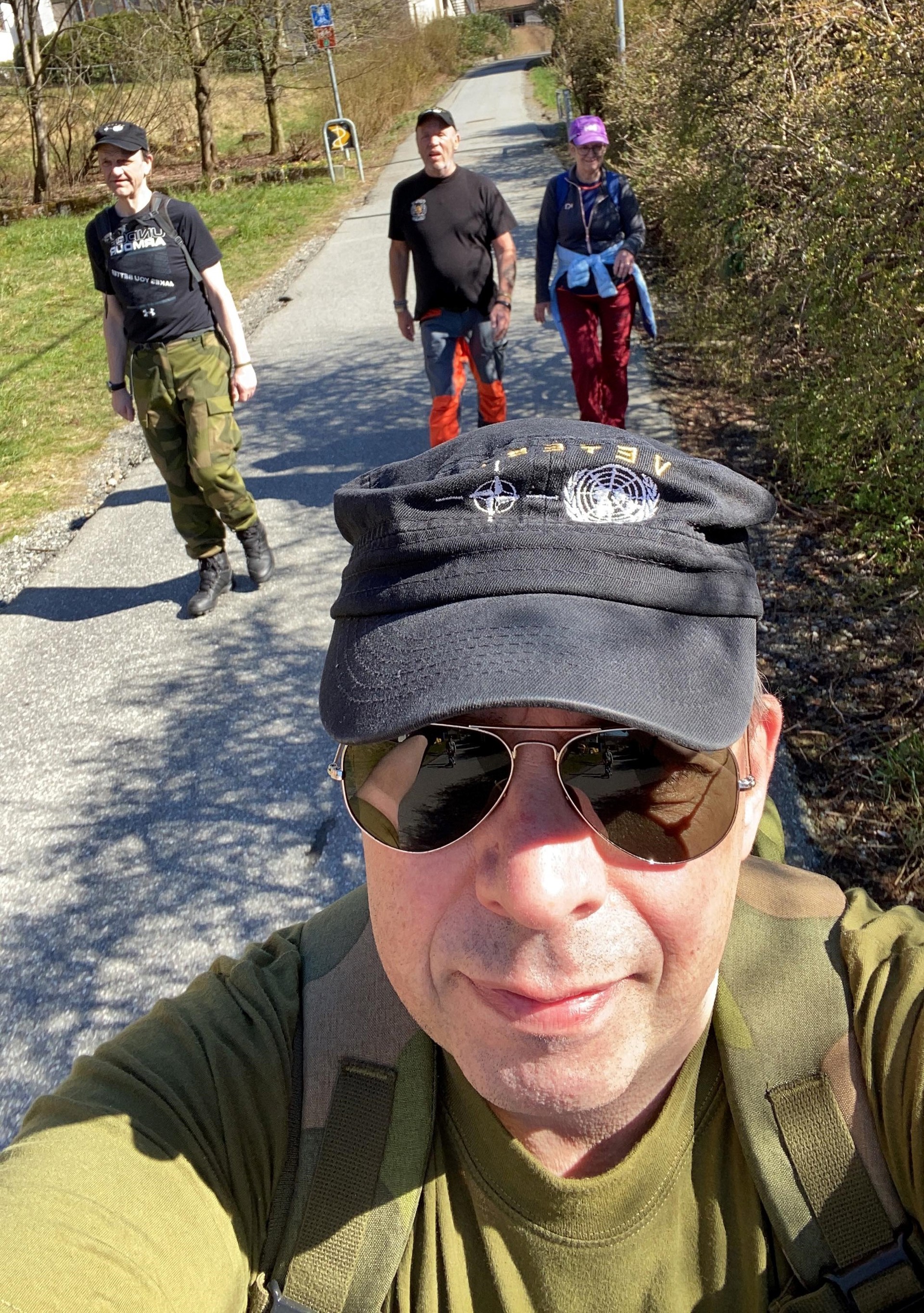 Søndagstur med marsjgruppen