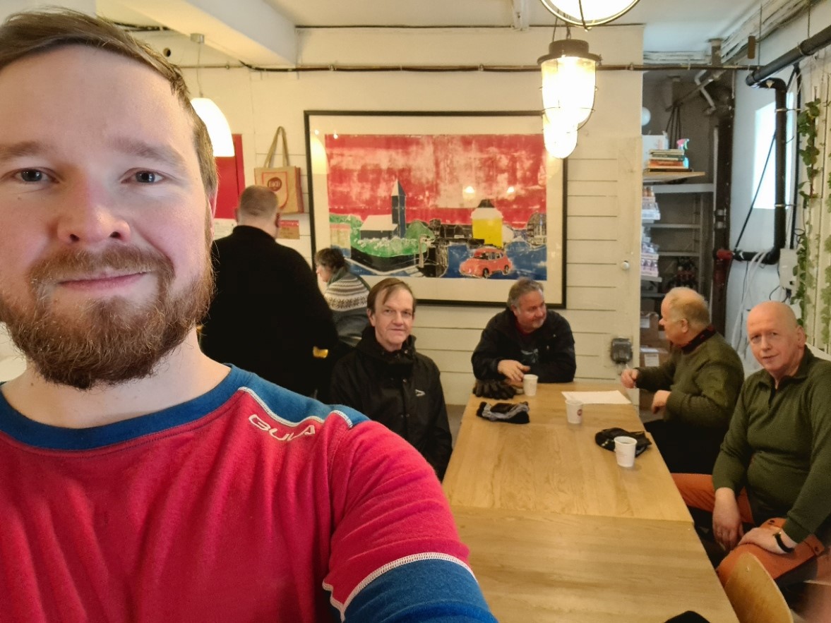 En ny deltager på ukens tur