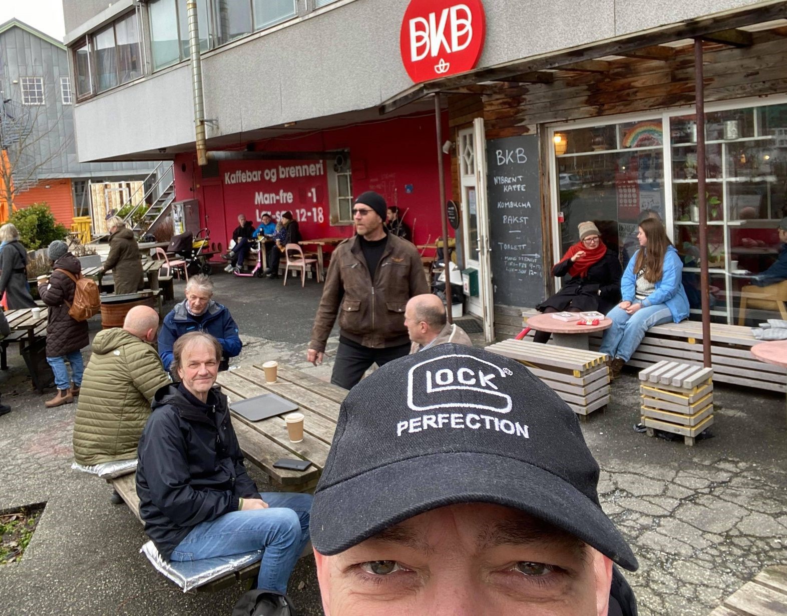 Fint vårvær på turen i dag