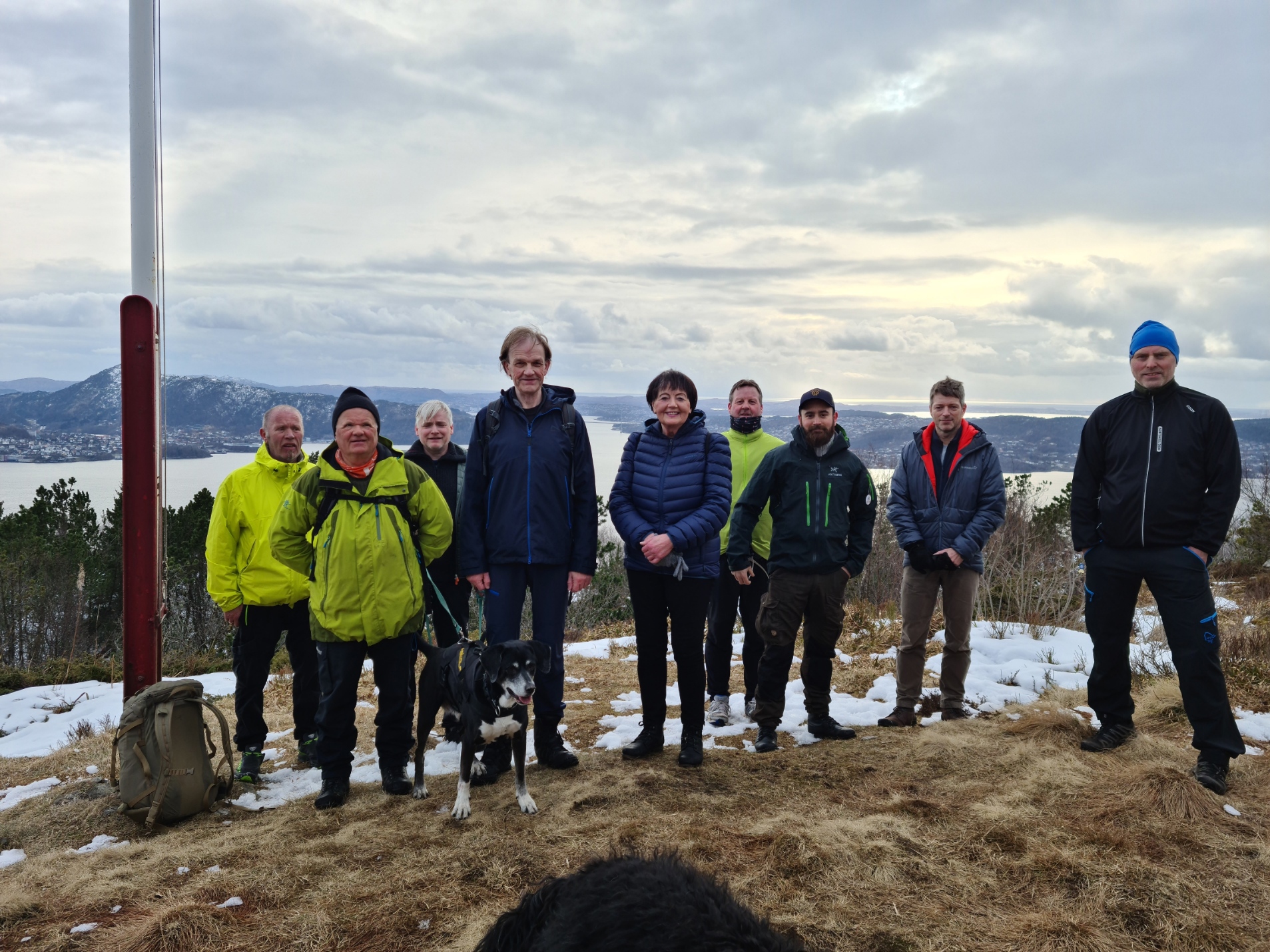 Godt oppmøte på fjellgruppens første tur